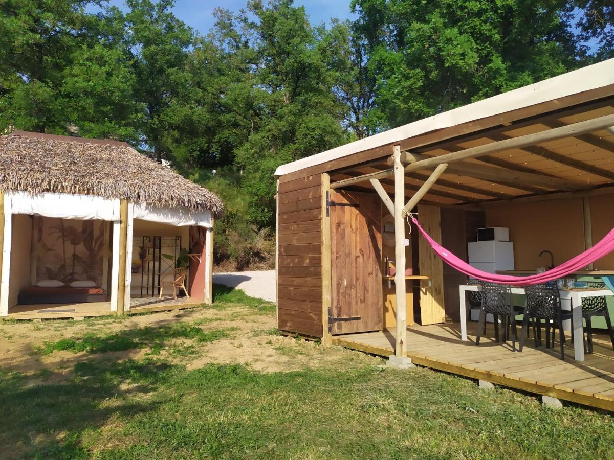 Camping Domaine De Senaud Albon Εξωτερικό φωτογραφία