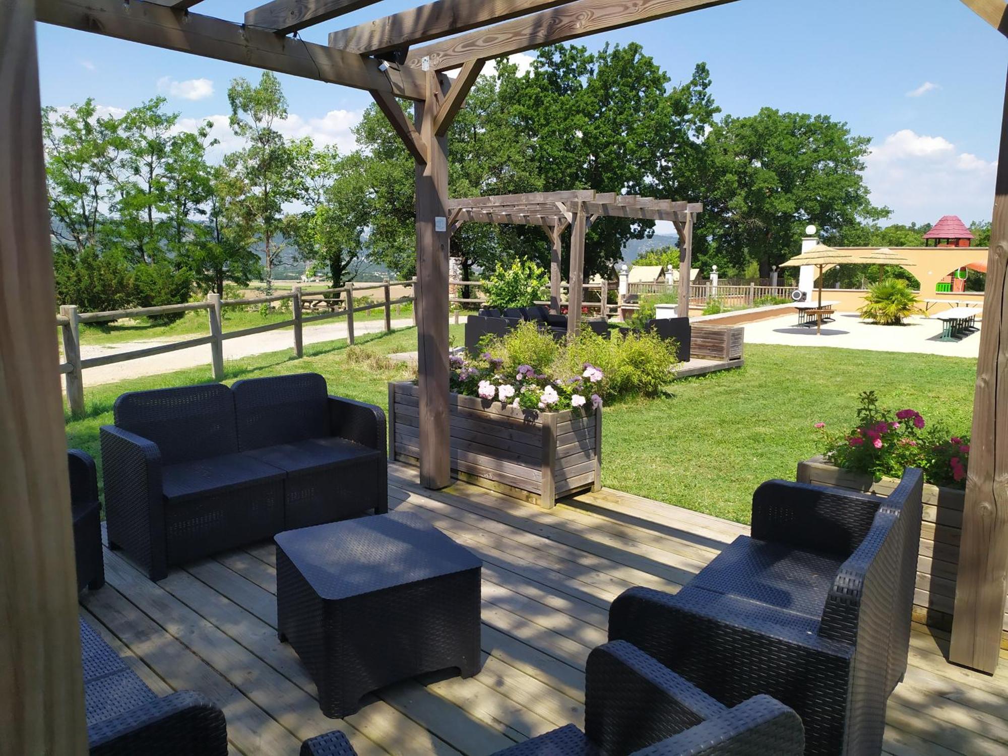 Camping Domaine De Senaud Albon Εξωτερικό φωτογραφία