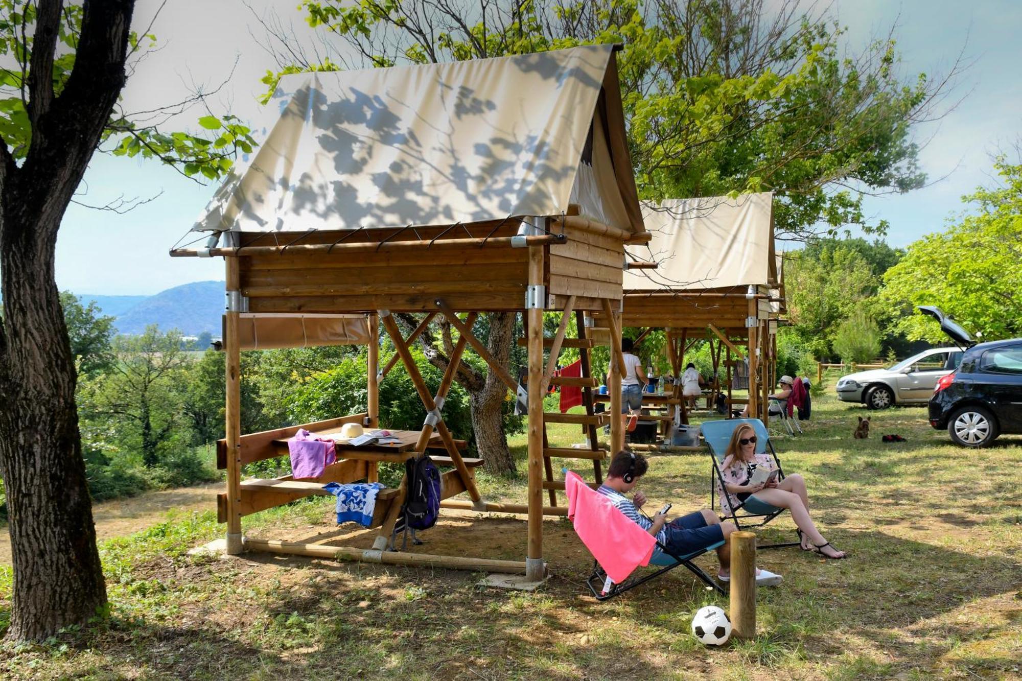 Camping Domaine De Senaud Albon Εξωτερικό φωτογραφία