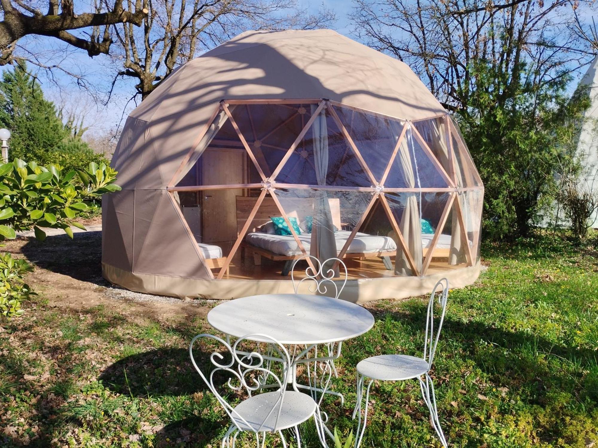 Camping Domaine De Senaud Albon Εξωτερικό φωτογραφία